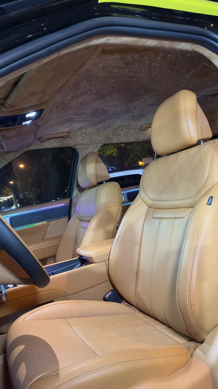 Bọc ghế Hyundai Santafe 2024
